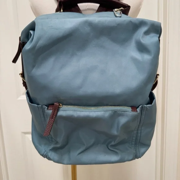 Tommy Bahama Bags Tommy Bahama Teal Blue Nylon Backpack Purse